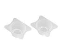 2Pcs Airbrushes Special Paint Purification Cup Transparent Filter Cup Filtering Paint Impurities Model Coloring Tool Furniture Refinishing Tool