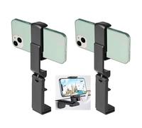 2Pcs Airplane Phone Holder,360 Degree Rotation Plane Phone Holders,Portable Adjustable Phone Holder for Plane,Suitable for Daily Office,Watching TV Series at Home,Flying