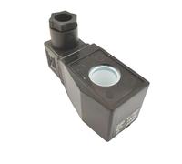 2pcs All Copper Coil, Square Plastic encapsulated, 2W Water Valve Solenoid AB410, Inner Hole 16, Height 40