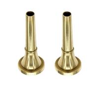 2pcs Alto Trombone Copper Mouthpiece Professonal Gold Plated Shank Mouthpiece with Superior Sound for Instrument Accessories