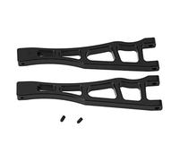 2pcs Aluminium Alloy Front Upper Suspension Arms for 18 6S Kraton RC Car - Replacement Swing Arms with VibrationReducing Design (Black)