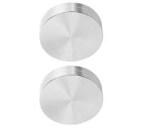 2pcs Aluminium Alloy Rotating Tray Bearing Base for Cake Display Stand | Smooth Burr Free Surface, Not Easy to Deform, Replacement Ready, for Workshop Bench and Catering Services