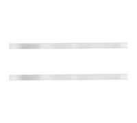 2pcs Aluminium Flat Bar 20x1x1/5 Inch Metal Stock Silver | Aluminium Alloy, Smooth Machinability, Stable Cross-section, High Hardness, Excellent Thermal Conductivity, for DIY