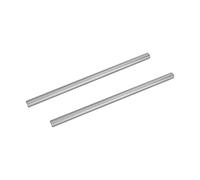 2Pcs Aluminum Alloy 15MM Standard Round Tube 30CM Length Camera Guide Rods for Photography Equipment Video Gear