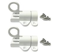 2Pcs Aluminum Alloy Bolt Automatic Door Bolt Latches Window Gate Security Pull Rings Spring Bounce Door Bolts Window Gate Security Pull Rings