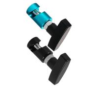 2pcs Aluminum Alloy Hood Support Clamp for Cars and Hatch Service | Hands Free Holding, Silent Operation, Works on Many Vehicles, Engine Bay Repair, Safer Maintenance