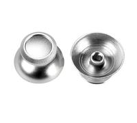 2Pcs Aluminum Alloy Joystick Rocker Cover Mushroom Cap for P5 P4 Game Controller Replacement Repair Accessory Enhanced Gaming