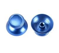 2Pcs Aluminum Alloy Joystick Rocker Cover Mushroom Cap for P5 P4 Game Controller Replacement Repair Accessory Enhanced Gaming