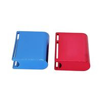 2pcs Aluminum Alloy Leather Edge Slicker Burnisher Blue Red Handcraft DIY Leather Edge Polishing Tool for Belt Saddle