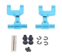 2pcs Aluminum Alloy Rear Upper Arms for Tamiya TT02 1/10 RC Car Rear Upper Suspension Arms Upgrade Parts Blue Lightweight Durable Performance Enhancing Replacement RC Car Parts