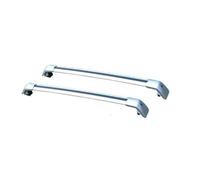 2pcs Aluminum Alloy Roof Bars For Vw For Id4 For Id.4 X 2021-2024 Side Bars Cross Rails Roof Rack Luggage Car Roof Bars Cross(Silver)