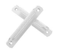 2pcs Aluminum Alloy Sliding Screen Door Handle, Universal 128mm Silver