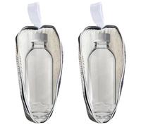 2PCS Aluminum Foil Hung Insulated Bottle Bag, 25x8.5x8.5cm Portable and Foldablewater Bottle Cooler Bag, 650ml, Support Water Washing, for Summer Heatstroke Prevention, Winter Waterproof Ice