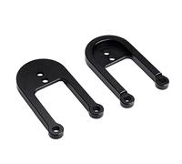 2pcs Aluminum Front/Rear Shock Tower Hoops Bracket Mount for 1/10 RC CAR RC4WD Gelande II Chassis (Front Shock Hoops)