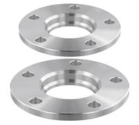 2PCS Aluminum Hub Centric Wheel Spacers 5x120 2x10mm With M12x1.5x50mm Screws For E36 E46 E90 E91 E92 E60 E61 Flange Plate