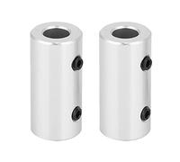 2Pcs Aluminum Shaft Coupler Replacement Parts Durable Robot Coupling for Tetrixrobotics 4.7mm 6mm Shafts DIY Robotics Projects