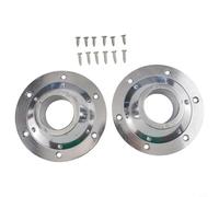 2PCS Aluminum Table Mounting Bases for RV and Boat Use, Stable Support Brackets for Caravan and Trailer Tables in Mobile Living Spaces (Silver)