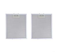 2PCS Aluminum Washable Grease Filters Compatible with For RANGEMASTER Cooker Hood 30cm x 25cm