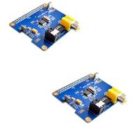 2pcs Amplifier Audio Module 25W Digital Sound Card Module Expansion Board for I2S SPDIF