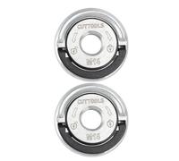 2Pcs Angle Grinder Flange Nuts M14 Locking Nut for Grinder Discs with Pull Circle Design High Stability Carbon Steel