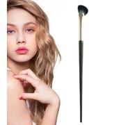 2pcs Angled Contour Brush | Half Fan Shape Contour Brush Angled Soft Bristle Concealer Brush For Under Eye Blusher Professional Dice