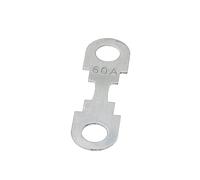 2PCS ANS-H 1 way fuse holder ANS-8 safety plate base vehicle fuse box bolt type 20A 50A 70A 80A 100A 150A 175A 200A(2PC Fuse-2,60A)