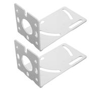 2pcs Antenna Clamp Bracket L Shape Aluminium Mount for Poles