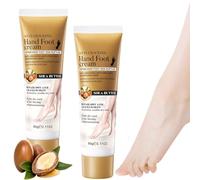 2PCS Anti-Aging Hand Foot Cream with Collagen - Intensive Cracked Hands & Foot Repair Cream for Women, Deep Hydration & Rejuvenating Skincare Set (Large)