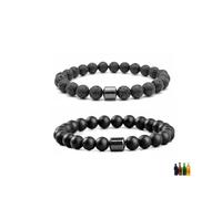 2PCS Anti Alcohol Bracelet for Men/Women Stop Drinking Alcohol Manifestation Bracelet Relieve Anxiety Stress Jewelry Gifts, NO, Stone, no gemstone