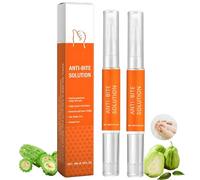 2PCS Anti-Bite Nail Polish for Kids & Adults - Bitter Plant-Based Formula Stops Nail Biting & Thumb Sucking, Quick-Dry Invisible Shield, Portable No-Mess Design