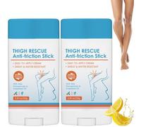 2PCS Anti Chafe Stick,Anti Chafing Cream,Anti Friction Stick,Waterproof Anti Chafe Stick,Anti Chafe Balm,Waterproof Glide Anti Chafing Stick,Thigh Rescue Anti Friction Stick,Thigh Ru/bbing Balm