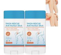 2PCS Anti-Chafe Stick,Anti Chafing Cream Thighs,Anti Chafe Balm,Anti Friction Stick,Chafing Stick,Body Anti Chafe Balm,Glide Anti Chafing Stick,Thigh In/ner Anti-Chafing Balm,Thigh Rubbing Balm