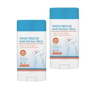2Pcs Anti Chafing Stick - Anti Chafe Balm Stick - Long-Lasting & Water Resistant Balm - Thigh Rescue An-ti Friction Cream For Heel & Knees Body Care for All Skin Type