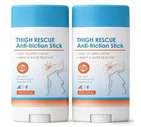 2Pcs Anti Chafing Stick Body Glide, Anti-Chafe Balm, Derma Under Anti Friction Stick, Thigh Rescue For Thighs & Skin, Soothing Rash Prevention Balm, Non-Greasy Friction Protection, All-Day Comfort