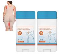 2PCS Anti Chafing Stick,Waterproof Glide Anti Chafing Stick,Anti Chafing Cream,Anti Chafe Stick,Anti Chafe Balm,Anti Chafe Gel,Anti Friction Stick for Heel,Lower Arm,Thigh,Legs,Running Chafe Stick