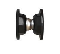 2Pcs Anti-Collision Door Stopper Bedroom Study Buffer Suction No Punching Strong Bonding for Living Rooms, Bedrooms(Black)