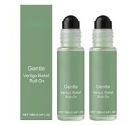 2pcs Anti-Dizzy Roll-On,Fast-Acting Essential Oil Roll On for Vertigo and Dizziness Comfort, Natural Ingredients Vertigo Relief for Daily Care, Portable Dizzy Relief Easy Application