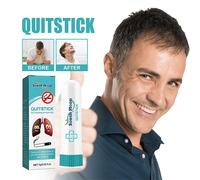 2pcs Anti Smoke Stick Eliminate Smoking Desire Effective Dispel Smoke Addiction Natural Herbal Stop Smoking Aid Sticker Health Care