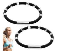 2Pcs Anti Static Wrist Strap, Nontoxic Antistatic Wrist Band Silicone Wristband with 8 Magnet Buckle to Eliminate Static Electricity from The Body for Running Anti Bracelet