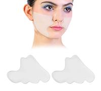 2pcs Anti-Wrinkle Face Patch, Silicone Reusable Self-Adhesive Anti-Aging Sticker Skin Lift Care Tool, Moisturising Anti-Ageing Treatment, for Smoothing Chest Eye Neck Frown Wrinkles