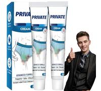 2pcs Antifungal Cream for Private Parts,Anti Fungal Skin Cream for itch/ing&Odor,Fast Effective Itch Relief,Moisturizing&Firming Skin He/aling Cream,Long-Term Care,Strong Antis/Eptic Cre/am for Humans