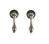 2Pcs Antique Bronze Kitchen Cabinet Knobs and Handles Dresser Cupboard Door Metal Pendant Knob Retro Furniture Pulls