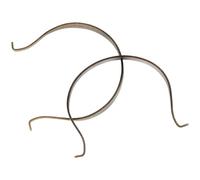 2pcs Antique Copper Teapot Handles Replacement Large and Small Ergonomic Wear-Resistant Teapot Grips for Household Kettle Accessory Suitable for Repair and Replacement