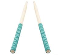 2Pcs Antislip Drum Grips Enhancing Drumming with For 7A 5A 5B 7B Drumsticks (Green)