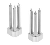 2pcs Apple Peeler Fork Replacement, Apple Peeler Accessories Stainless Steel Apple Peeler Slicer Corer Replacement Fork Replacement for Apple Corer and Peeler Kitchen