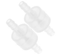 2pcs Aquarium Air Check Valve 6mm Plastic One Way Inline Valve
