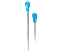 2pcs Aquarium Siphon Fish Tank Cleaner with Scale Blue Plastic | Multi Functional Use, Labor Saving Cleaning, Ultra Long Size, Strong Airbag Design for Fish Tank