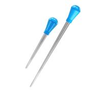 2pcs Aquarium Siphon Fish Tank Water Changer with Scale Blue Plastic | Multi Functional, Labor Saving Cleaning, Strong Airbag Design, Ultra Long Size for Fish Tank Use