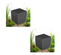 2pcs Aquarium Water Purifier Cube Filtering Cleaner for Fish Tanks | No Installation Required, High Porosity Design, Cycle Support, Safe Material, Black Finish