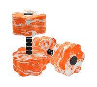 2Pcs Aquatic Dumbells, Water Dumbbell Aerobics Workouts, High-Density EVA Foam Pool Weights Dumbell, Pool Fitness Equipment for Water Aerobics, Weight Loss, and Low Training